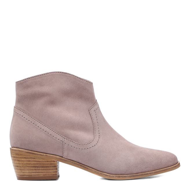 Laycuna London Stone Western Suede Spanish Boots