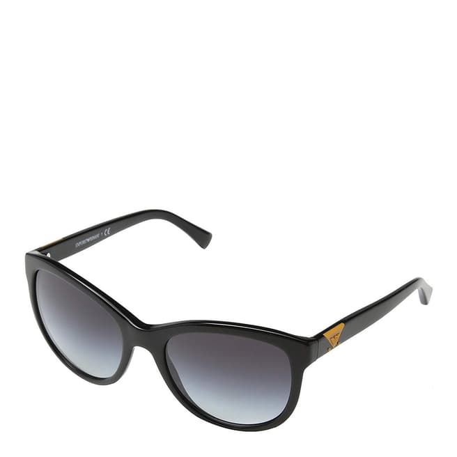Emporio Armani Unisex Black / Grey Emporio Armani Sunglasses 56mm