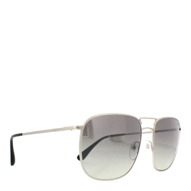 Prada Men's Gold / Dark Grey Prada Sunglasses 54mm