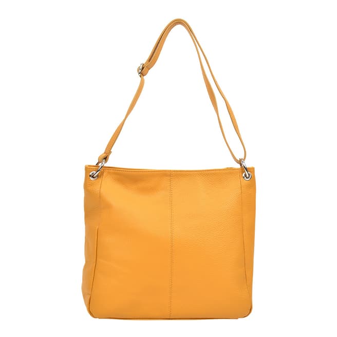 Carla Ferreri Yellow Shoulder Bag