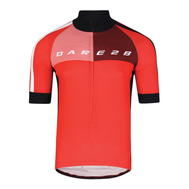 Dare2B Red AEP Chase Out II Cycling Top