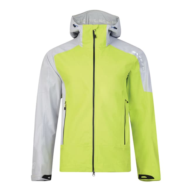 Dare2B Lime Green/Grey Lightweight Waterproof Jacket