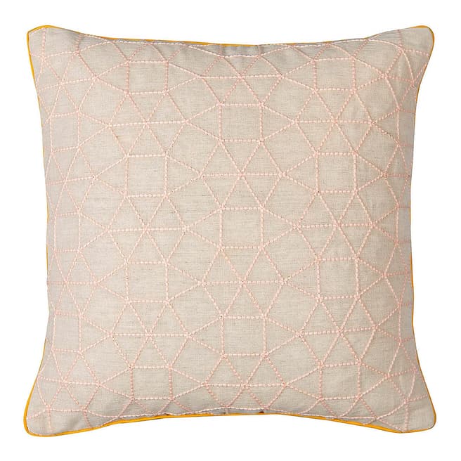 Niki Jones Pentagonal Cushion, Pink