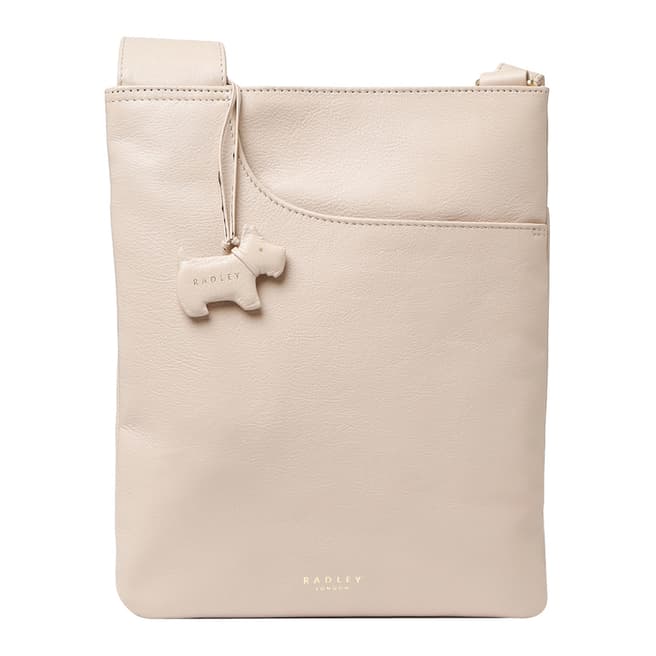 Radley Pale Pink Medium Ziptop Pocket Crossbody Bag