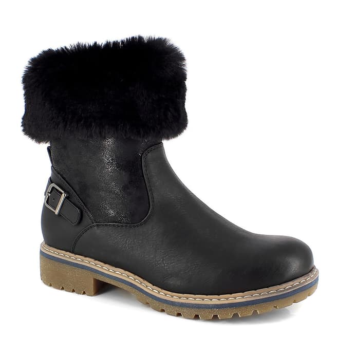 Kimberfeel Black Kaili Winter Boots
