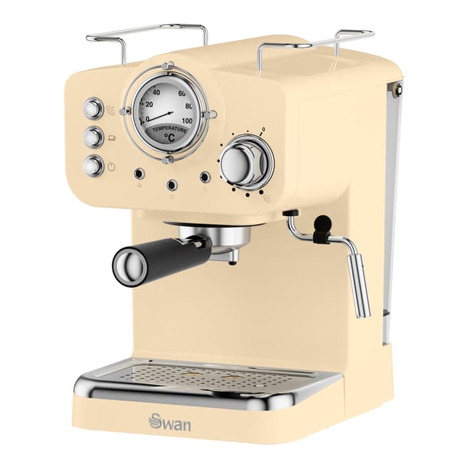 Swan Cream Pump Espresso Coffee Machine