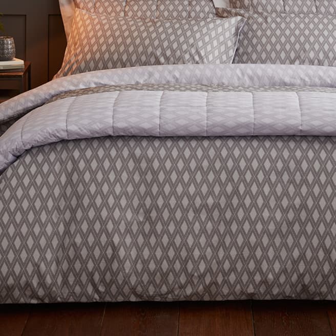TLC Fairmont Egyptian Cotton Quilted Bedspread, Charcoal