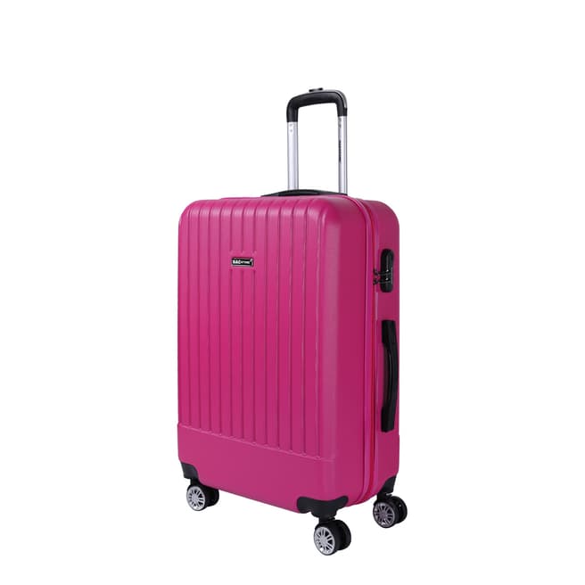 Bagstone Fuchsia 8 Wheel Spirit Suitcase 56cm