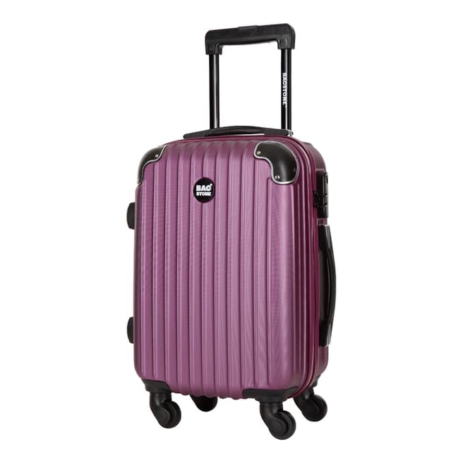 Bagstone Violet 4 Wheel America Suitcase 24cm