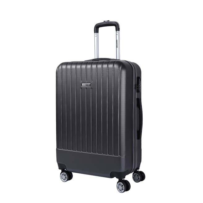 Bagstone Grey 8 Wheel Spirit Suitcase 66cm