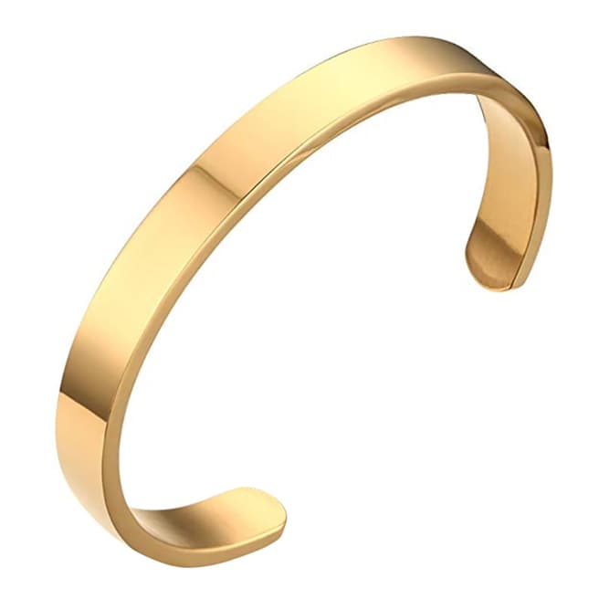 Stephen Oliver 18K Gold Plated Open Cuff Bangle