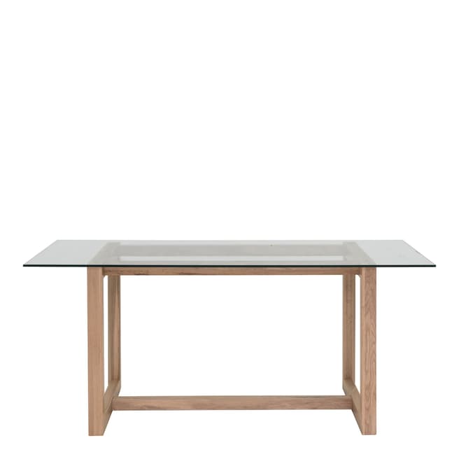 Willis & Gambier Hadleigh Dining Glass Top Dining Table