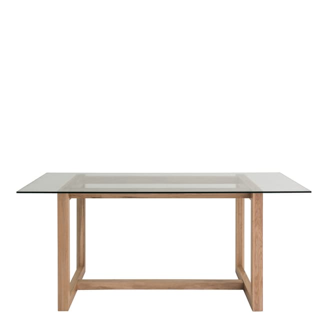 Willis & Gambier Hadleigh Dining Glass Top Dining Table