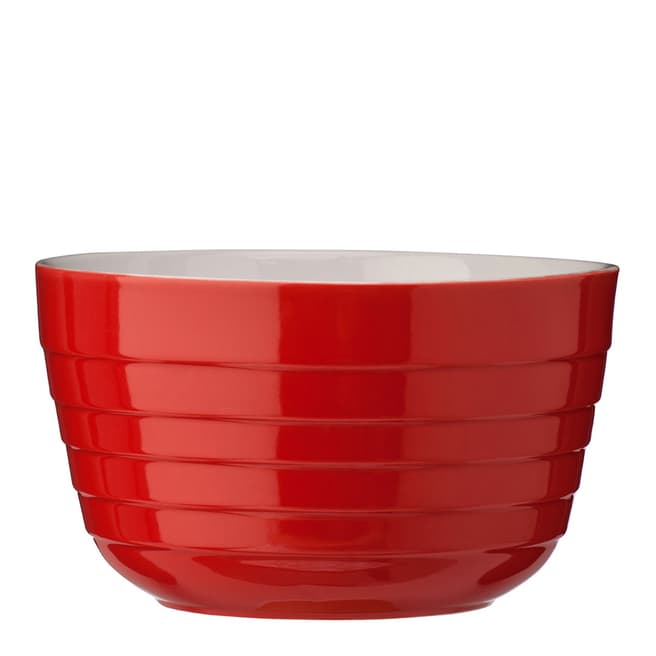 Premier Housewares Red Mixing Bowl Set  900ml/1400ml/3400ml