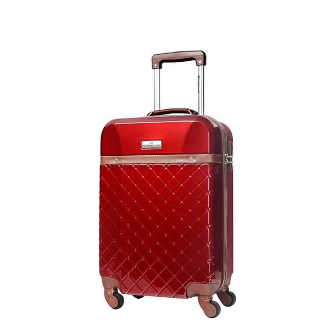 Platinium Red 4 Wheeled Suitcase 50cm