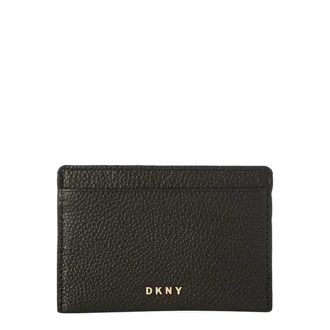 DKNY Black Chelsea Card Holder