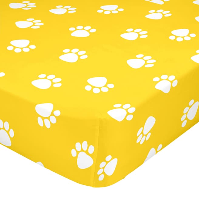 Mr. Fox Dogs 70x140cm Cot Bed Fitted Sheet