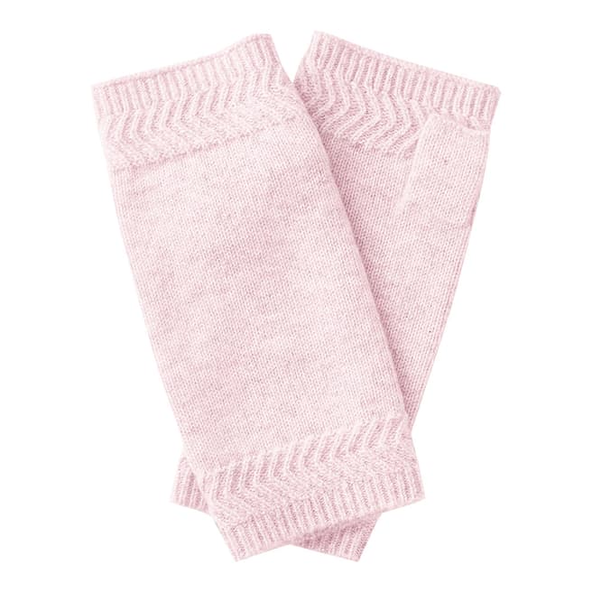 Pure Collection Rose Mist Cashmere Mitts