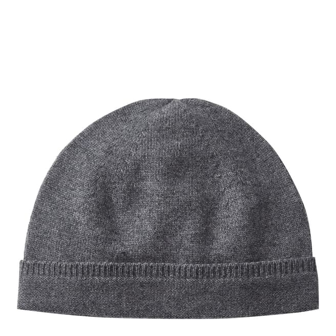 Pure Collection Soft Charcoal Men's Cashmere Hat