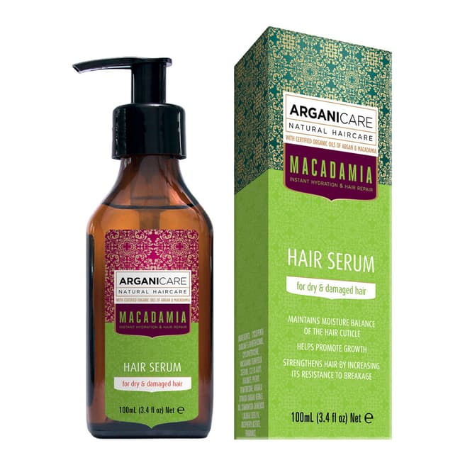 Arganicare Macadamia Oil Hair Serum for Dry Hair