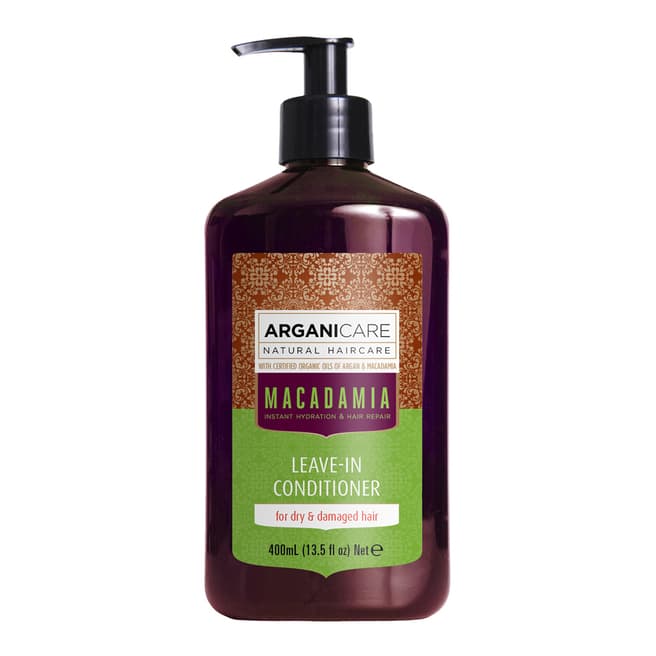 Arganicare Macadamia Oil Leave-in Conditioner for Dry Hair