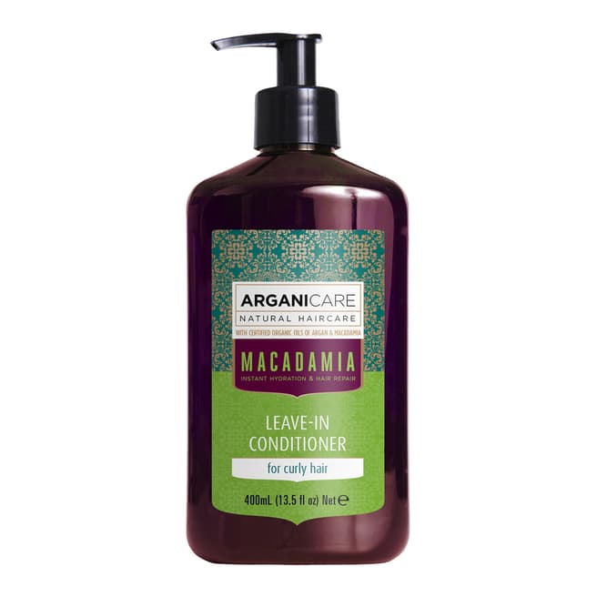 Arganicare Macadamia Oil Leave-in Conditioner for Curly Hair