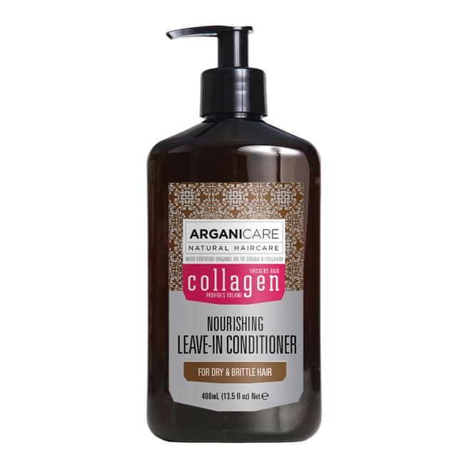 Arganicare Collagen Nourishing Leave-In Conditioner For Dry & Brittle Hair