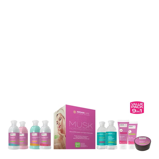Arganicare Musk Face and Body Care Set