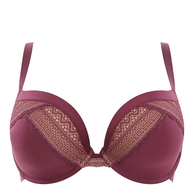 Panache Wine/Nude Aria Moulded Plunge