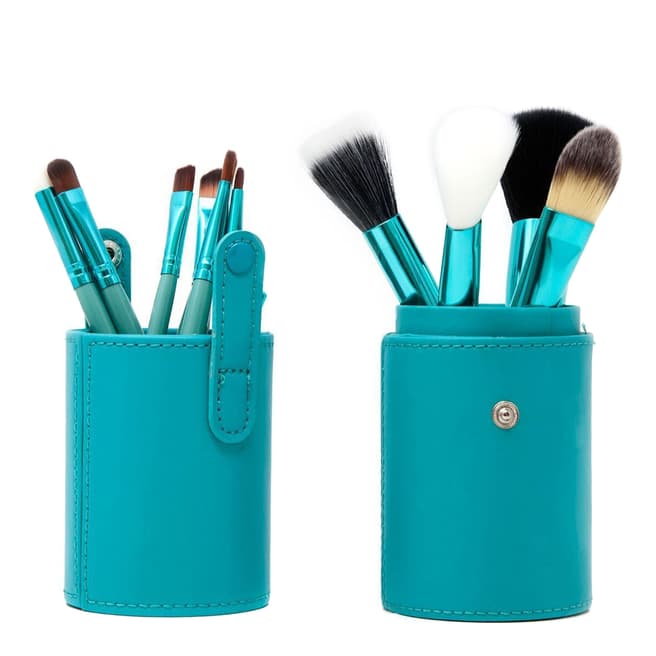 Zoe Ayla Professional Make-Up Brush Set- Turquoise