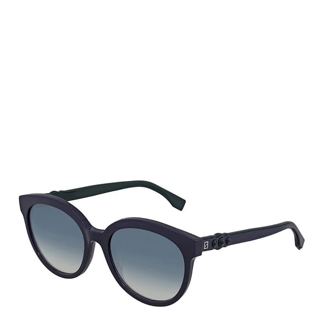 Fendi Women's Blue Fendi Sunglasses 55mm