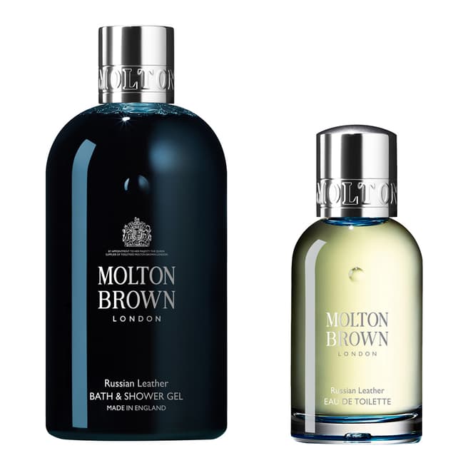 Molton Brown Russian Leather Duo WORTH £67