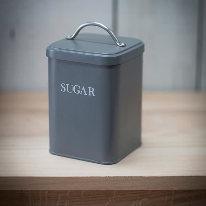 Garden Trading Charcoal Sugar Canister