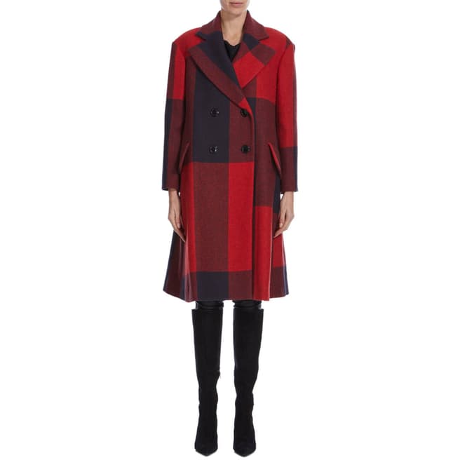 Vivienne Westwood Red Check Princess Coat