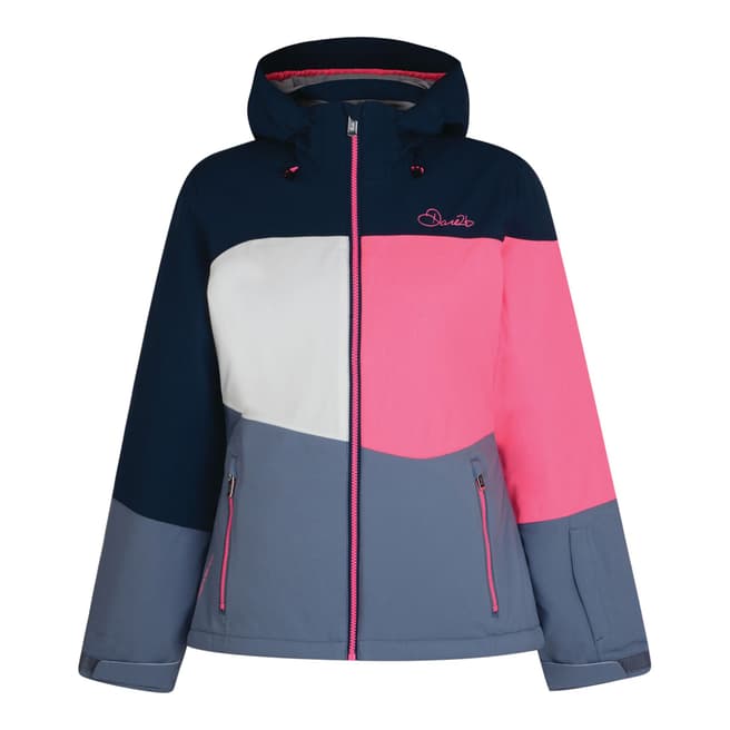 Dare2B Blue/Pink Indestruct Ski Jacket