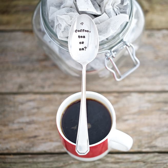 La De Da Living Coffee, Tea or Me? Teaspoon