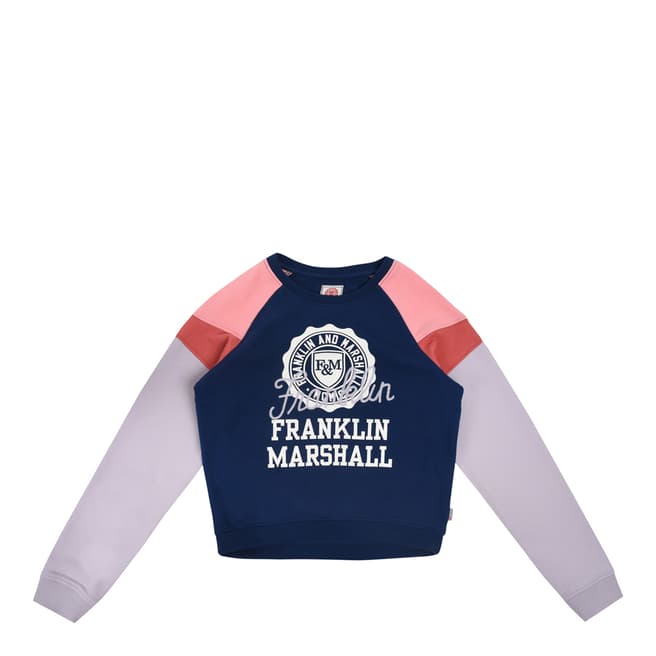 Franklin & Marshall Junior Multi Colour block Sweat