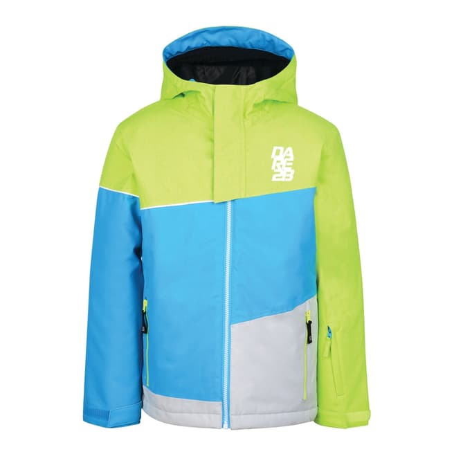 Dare2B Kids Neon Green/Blue Debut Ski Jacket