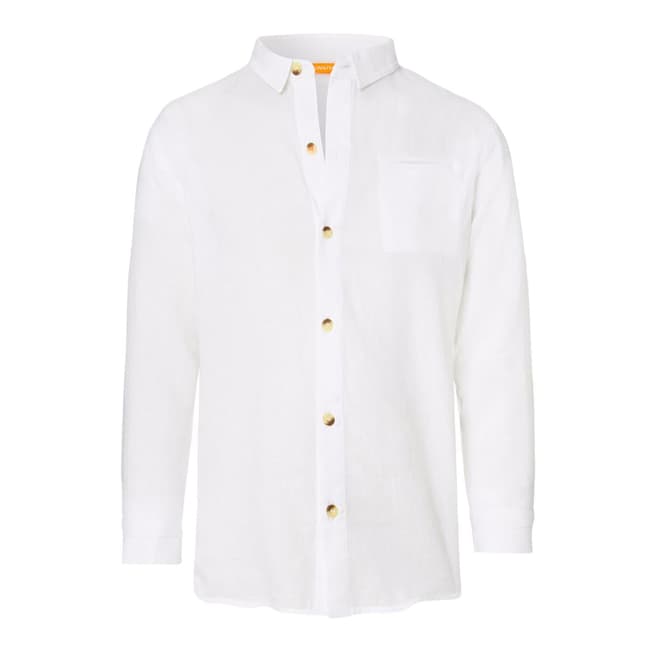 Sunuva Boys White Pure Cotton Shirt