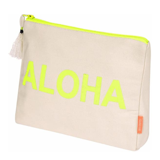 Sunuva Aloha Slogan Wash Bag