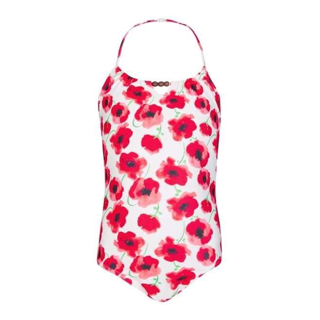 Sunuva Girls Red Poppy Swimsuit
