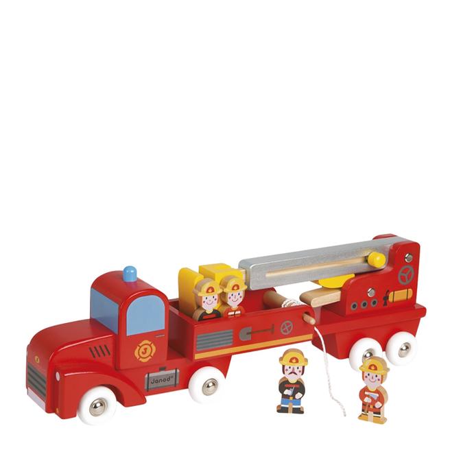 Janod Story Giant Firefighters Truck