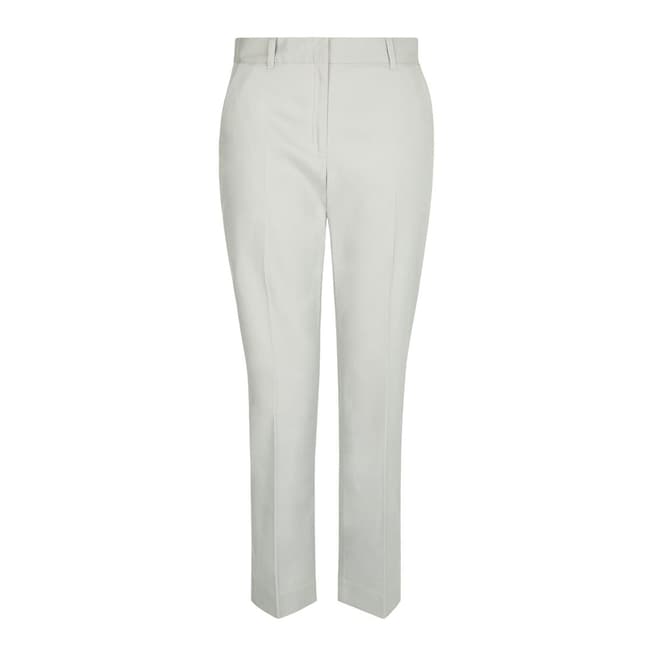 Hobbs London Silver Grey Ava Stretch Trousers