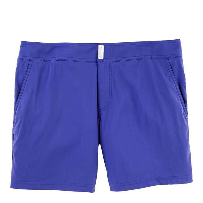 Vilebrequin Blue Superflex Solids Swim Shorts