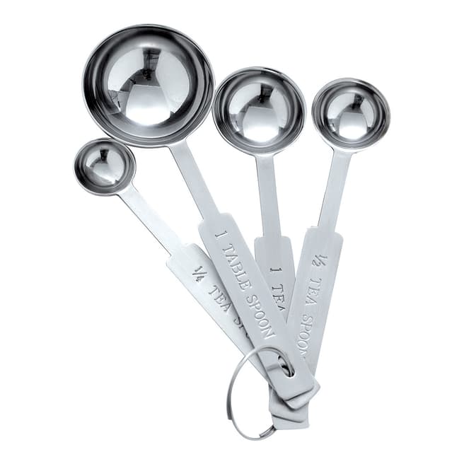 Steel Function Set of 4 Measuring Spoons