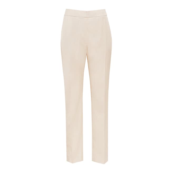 Reiss Apricot Etta Tailored Fit Trousers