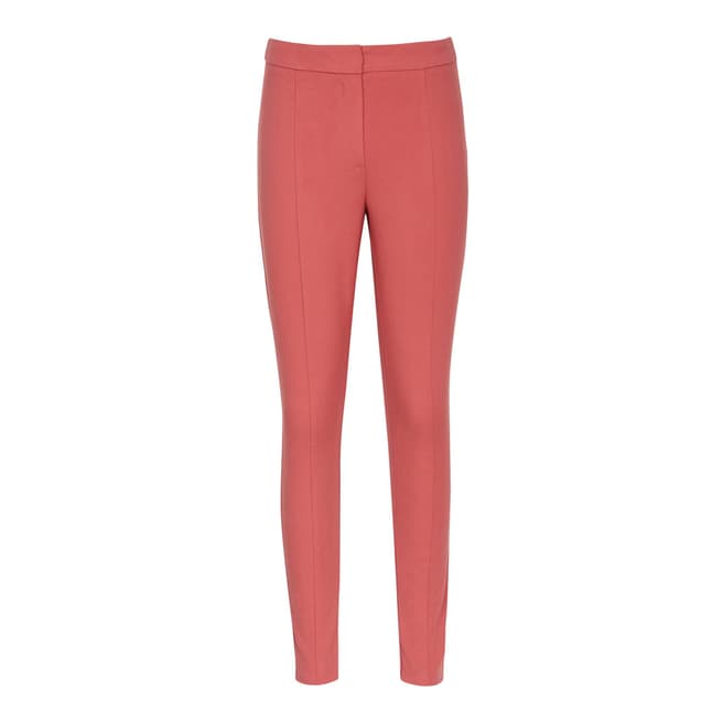 Reiss Tulip Pink Arla Skinny Stretch Trousers