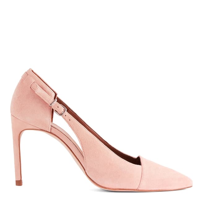 Reiss 85308768 HALLEY SUEDE -BUCKLE STRA    PINK
