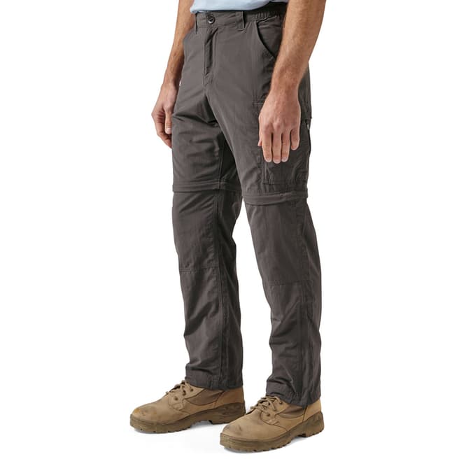 Craghoppers Black Pepper NosiLife Convertible Trousers
