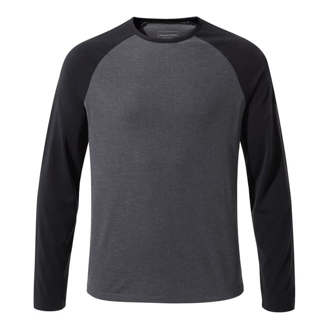 Craghoppers Grey First Layer Long Sleeved T-Shirt